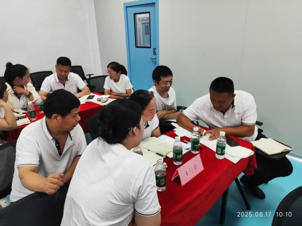 广东德乐赋能漯河千李马食品系列课程之“团队凝聚力与高效执行力提升”培训学习!