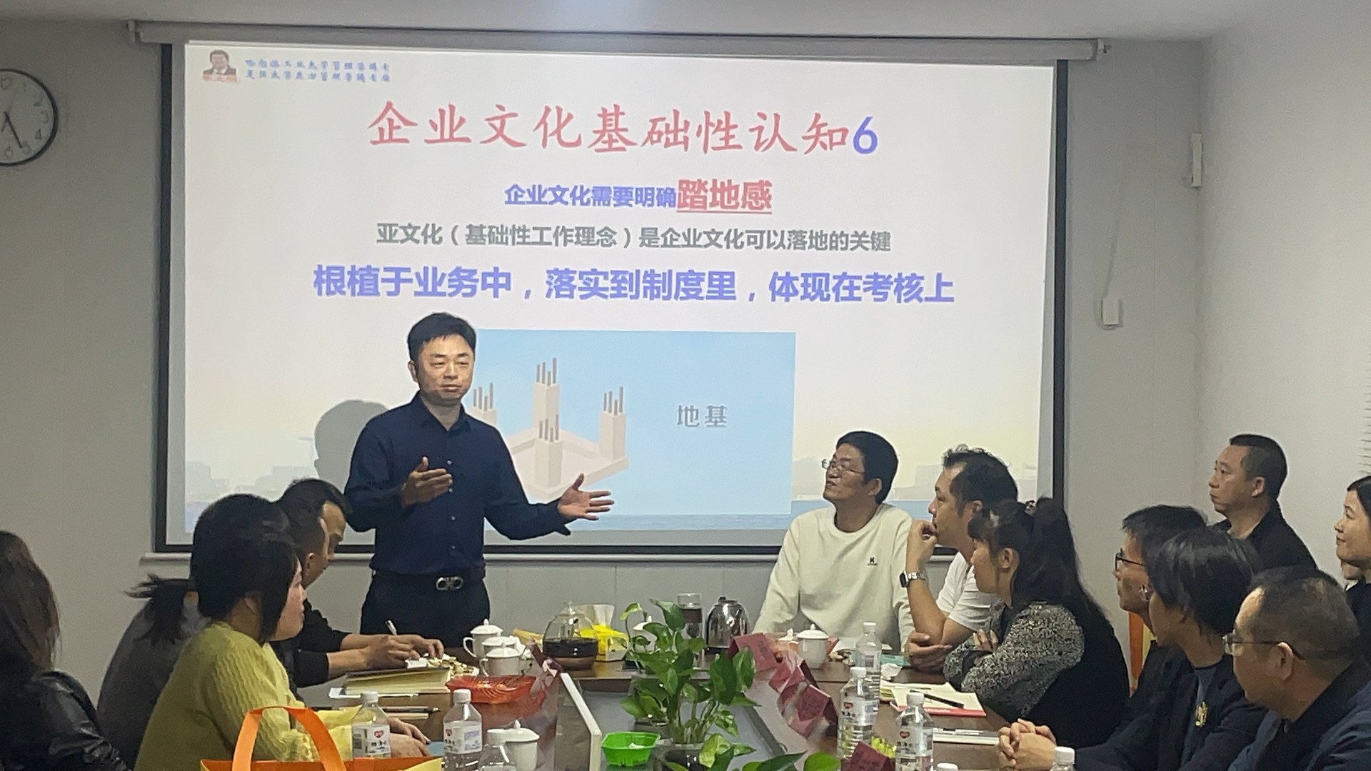 热烈祝贺漳州艾德堡食品企业文化培训与共创会第一期圆满成功