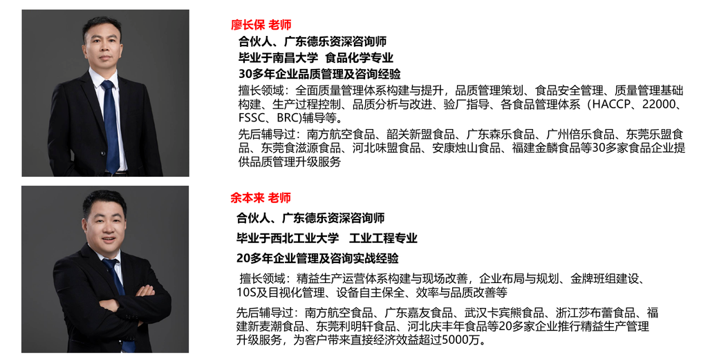 广东德乐咨询顾问团队
