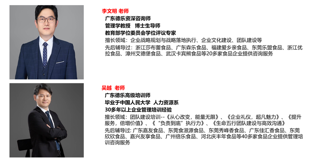 广东德乐咨询顾问团队