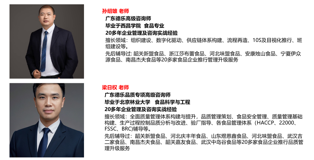 广东德乐咨询顾问团队