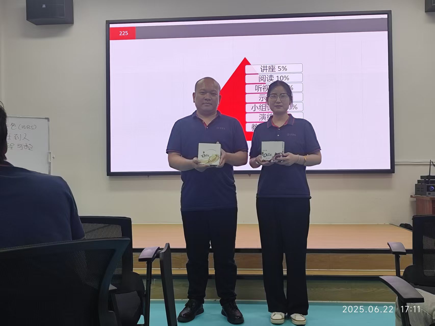 广东德乐赋能漯河千李马食品系列课程之“自我发展与管理能力提升”培训学习!